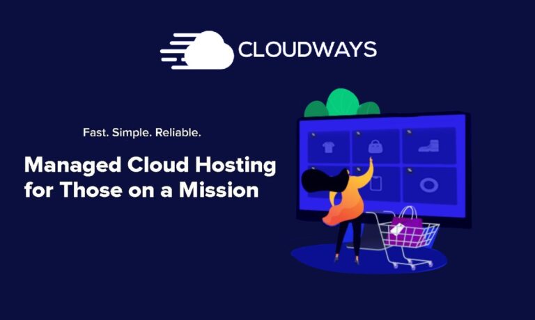 Cloudways web hosting image